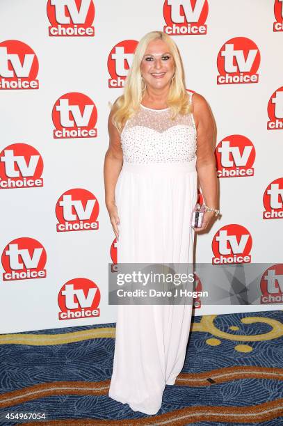 Vanessa Feltz attends the TV Choice Awards 2014 at London Hilton on September 8, 2014 in London, England.