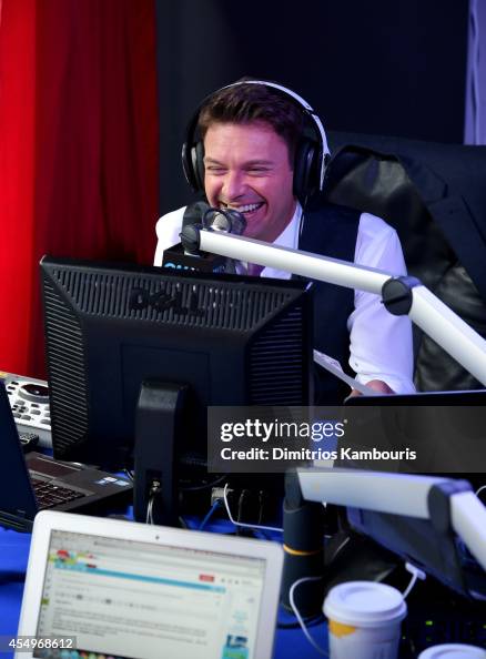 Ryan's Roses On Air with Ryan Seacrest broadcasts live from the Macy's Herald ...