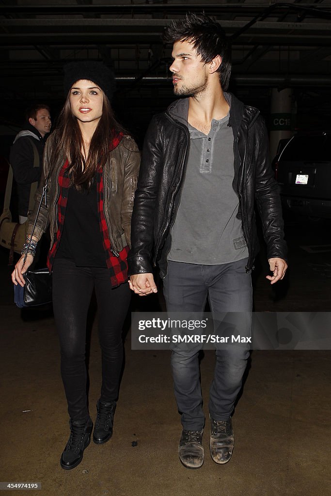 Celebrity Sightings in Los Angeles - December 09, 2013