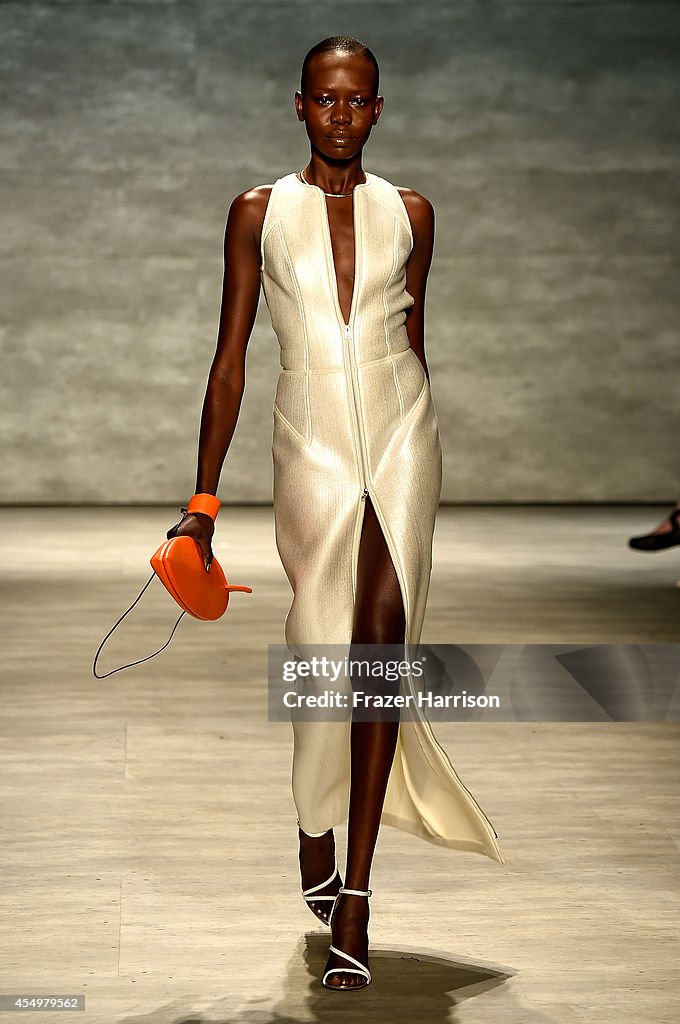 Georgine - Runway - Mercedes-Benz Fashion Week Spring 2015