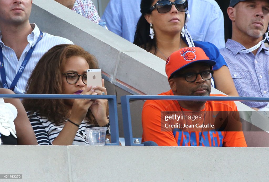 2014 US Open Celebrity Sightings - Day 14