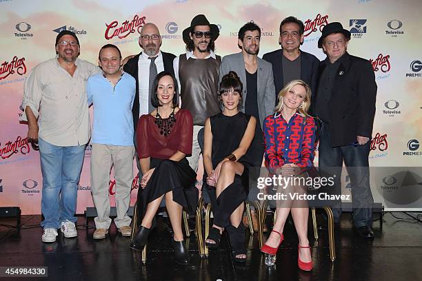 Carlos Hidalgo, Lalo España, film director Sebastian Del Amo, Oscar Jaenada, Luis Gerardo Mendez, Vidal Cantú, Javier Gurruchaga, Gaby De La Garza,...