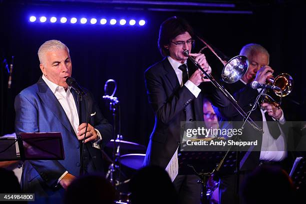 Mitch Winehouse performs during his album launch party at Pizza Express Jazz Club, Soho on September 8, 2014 in London, England.