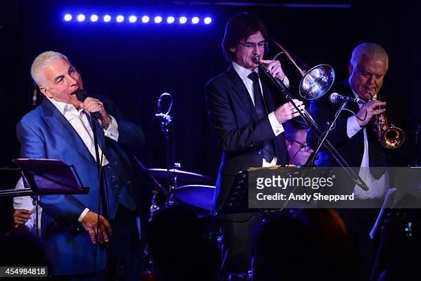 Mitch Winehouse performs during his album launch party at Pizza Express Jazz Club, Soho on September 8, 2014 in London, England.