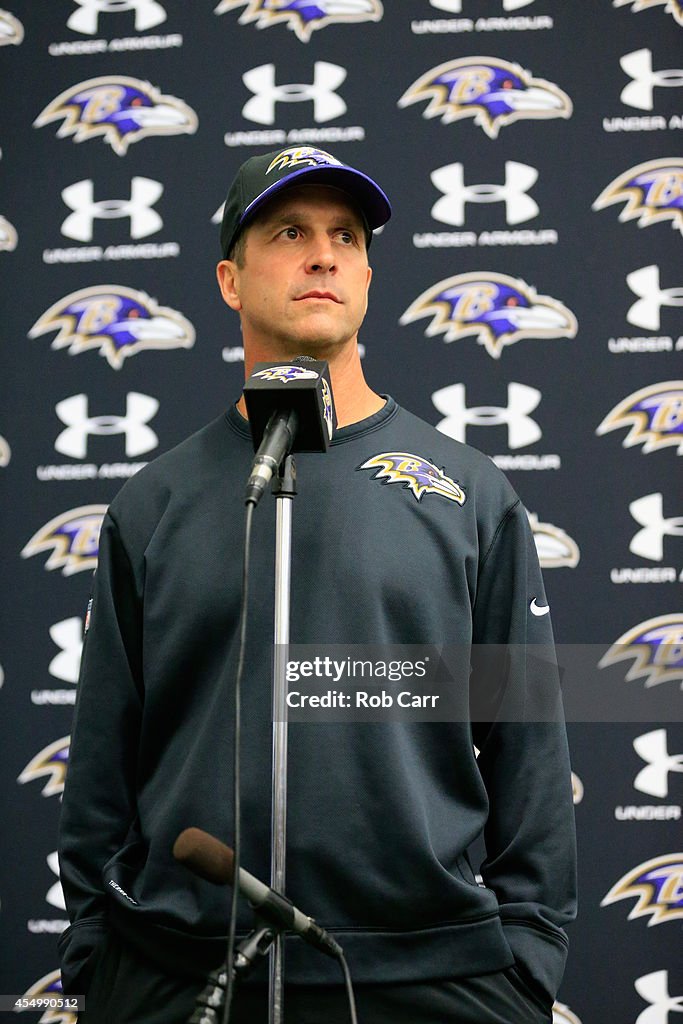 John Harbaugh News Conference