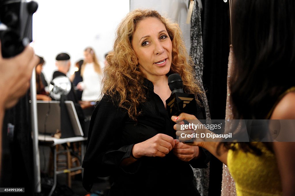 Reem Acra - Backstage - Mercedes-Benz Fashion Week Spring 2015