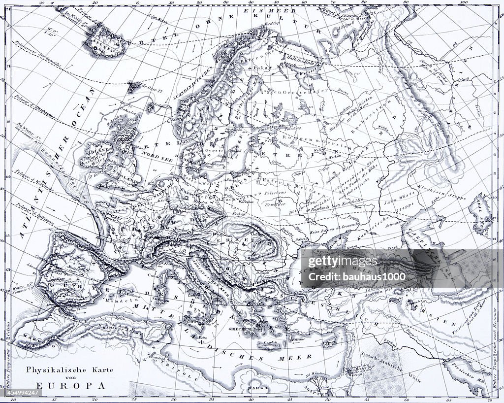 Engraving: Europe