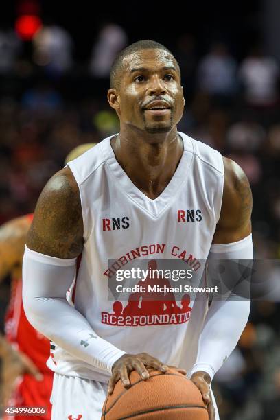 Actor Robert Christopher Riley attends the 2014 Summer Classic Charity Basketball Game at Barclays Center on August 21, 2014 in New York City.