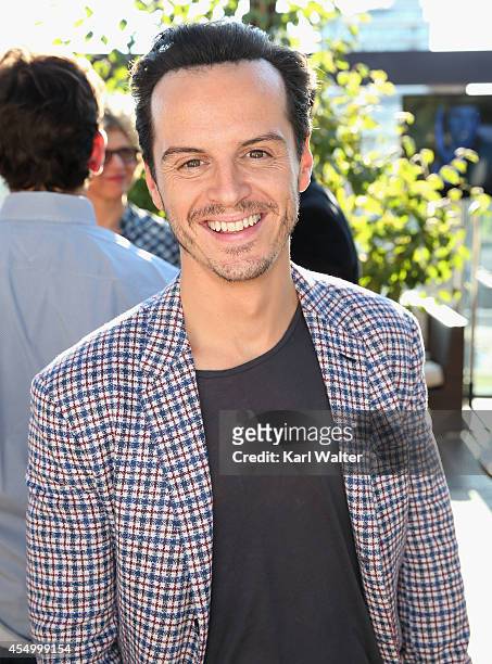 Actor Andrew Scott attends the British Film Commission We are UK Film Party during the 2014 Toronto International Film Festival held at the Spoke...