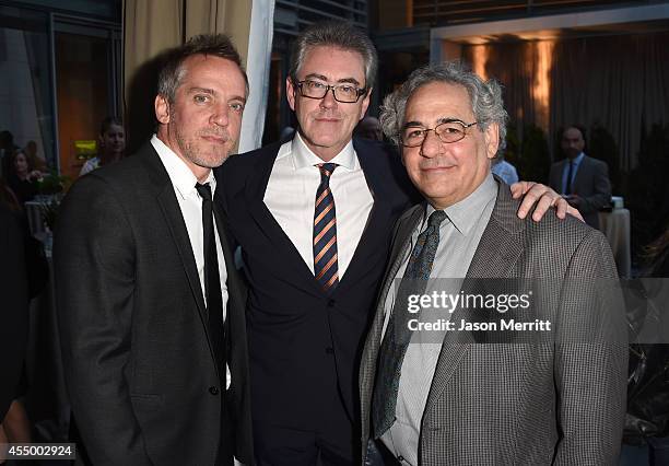 Director Jean-Marc Vallee, Chief Executive Officer of TIFF Piers Handling and producer Steve Gilula attend the pre-reception for the "Wild" premiere...