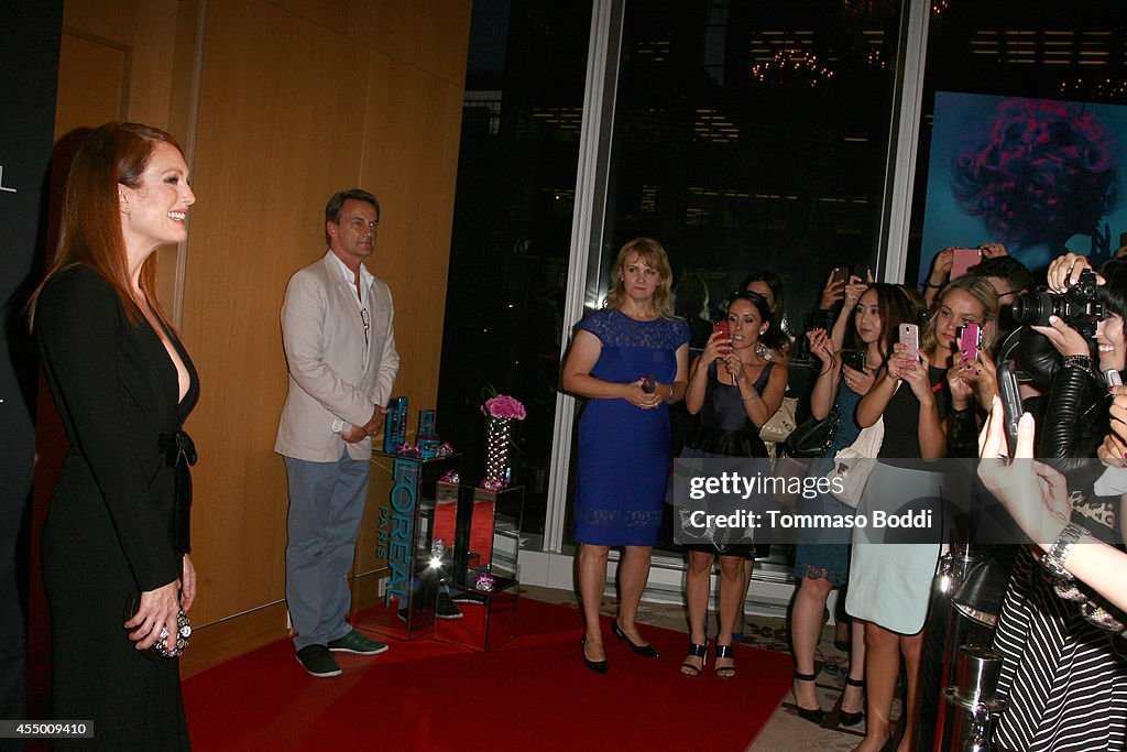 L'Oreal And Juliane Moore Prepare For "Still Alice" Premiere - 2014 Toronto International Film Festival