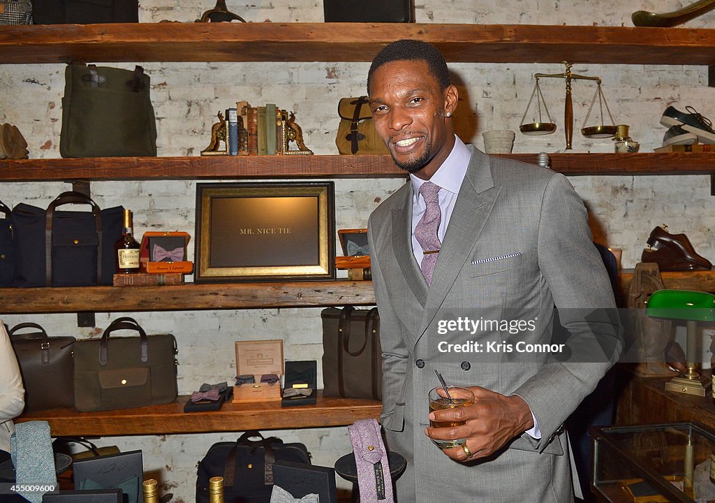 Chris Bosh and Hennessy V.S Raise A Glass To Mr. Nice Tie