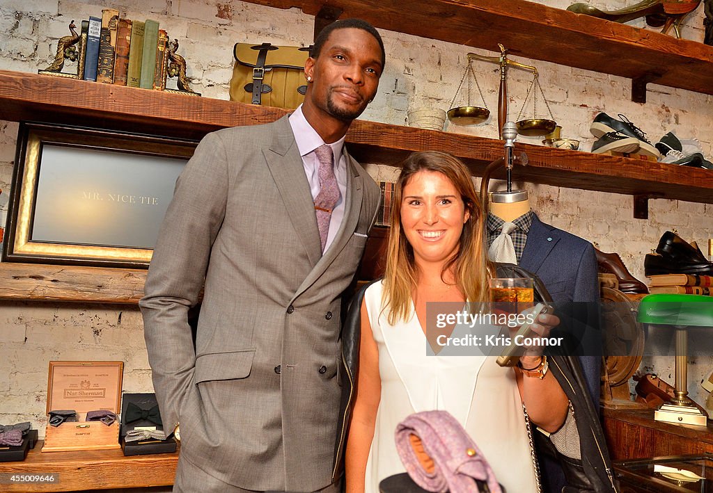 Chris Bosh and Hennessy V.S Raise A Glass To Mr. Nice Tie