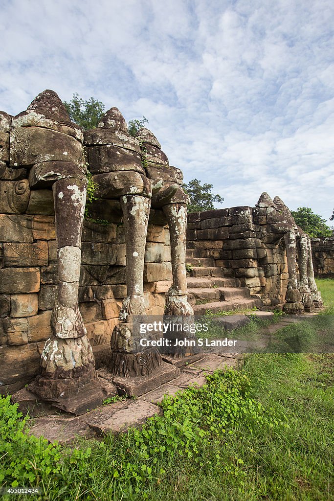 Terrace of the Elephants is a part of the walled city of...