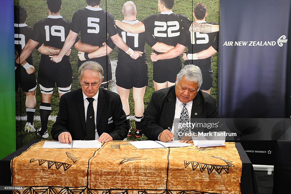 New Zealand Rugby & Samoa Rugby Media Conference
