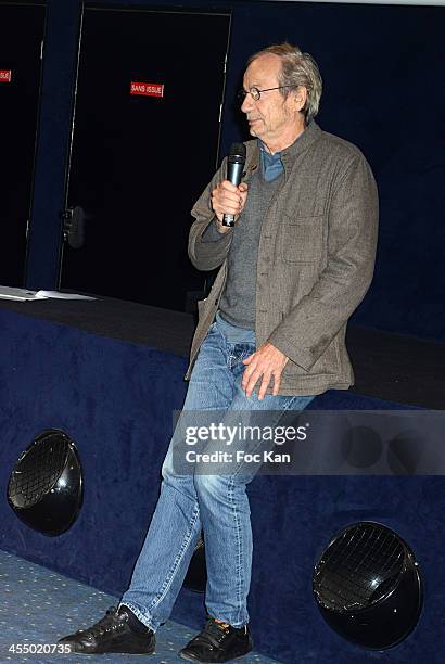Actor Patrick Chesnais from 'Ferdinand' Anti Alcohol Association attends the 'Ivresse' Guillaume Canet's Short Movie Against Alcohol Premiere hosted...