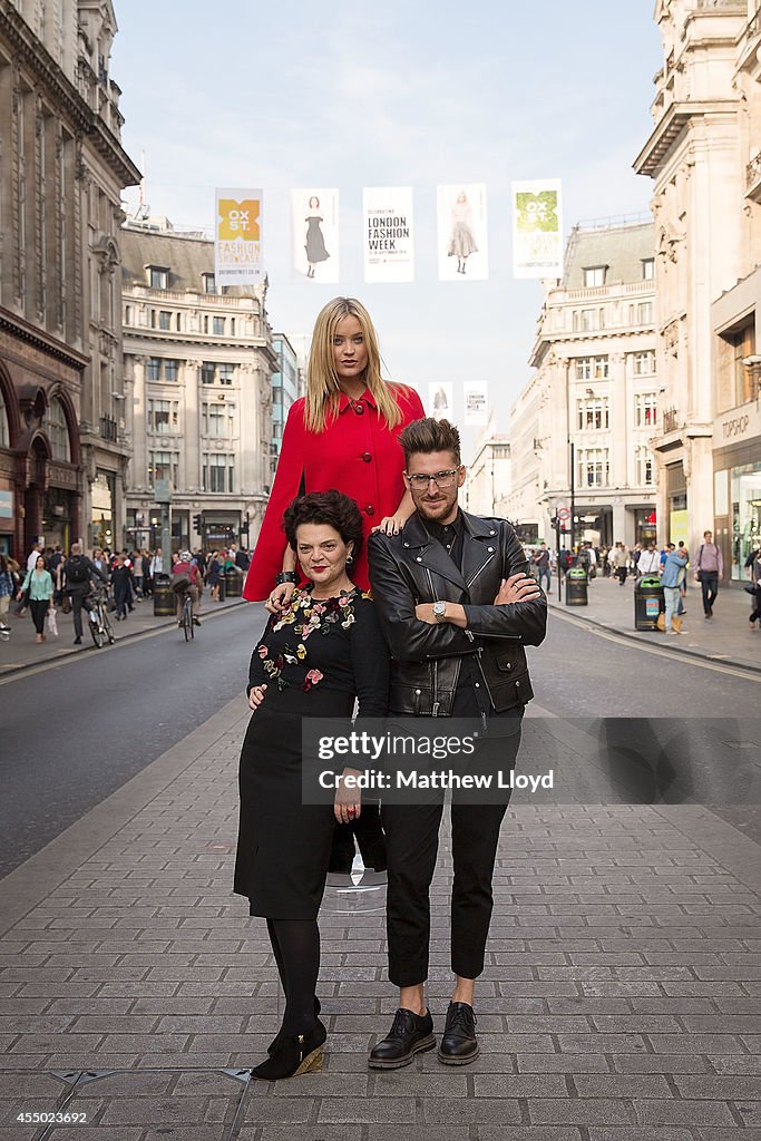 Henry Holland, Lulu Guinness & Laura Whitmore Take Front Row Seats At The Opening Of Oxford Street's Fashion Showcase