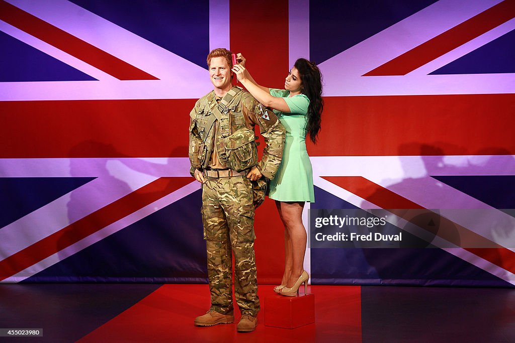 Madame Tussauds London Reveals New Wax Figure Of Prince Harry
