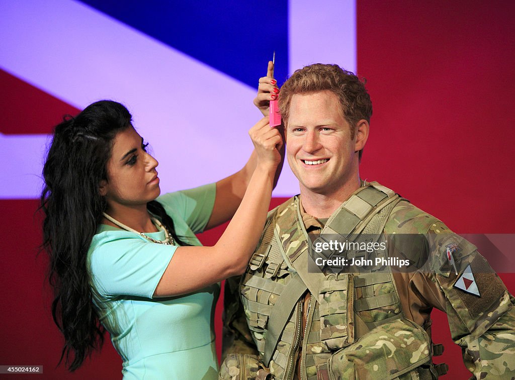 Madame Tussauds Unveil New Wax Figure Of Prince Harry