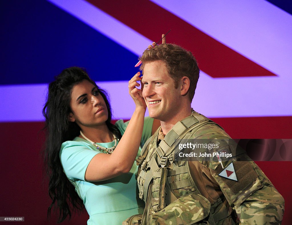 Madame Tussauds Unveil New Wax Figure Of Prince Harry