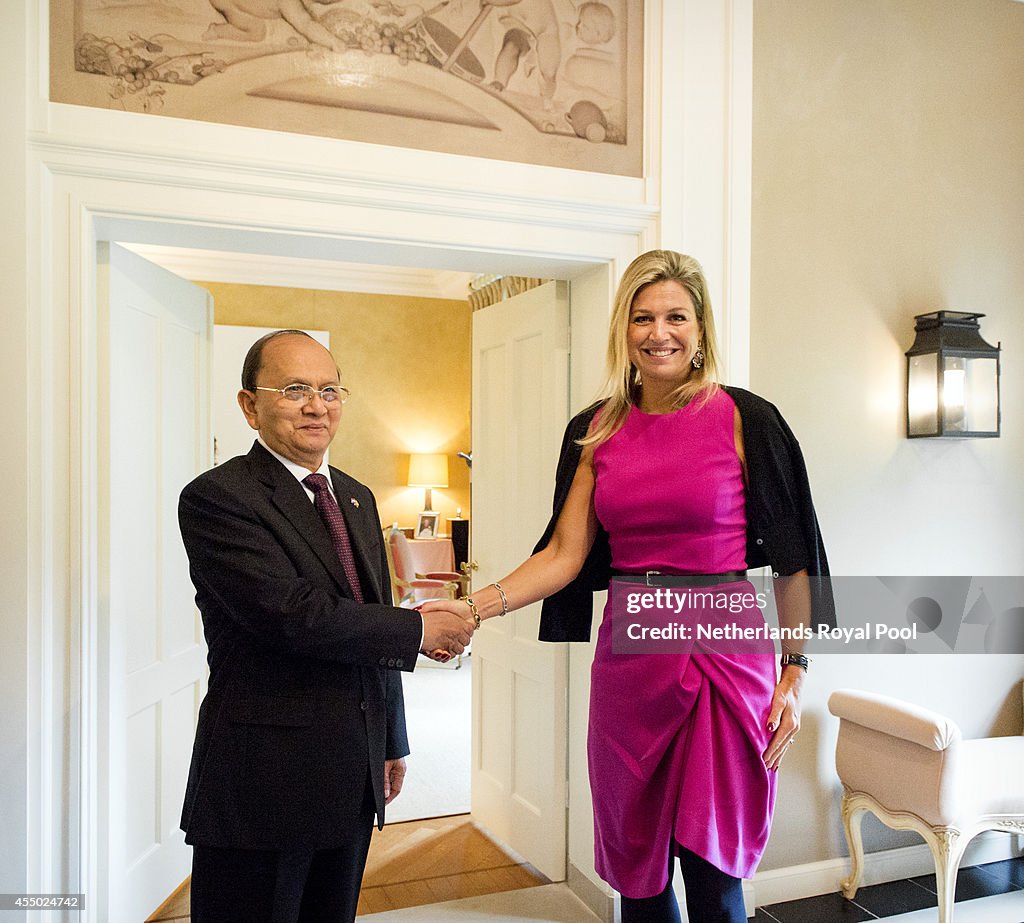 Myanmar President Thein Sein On Two-Day Visit To Holland