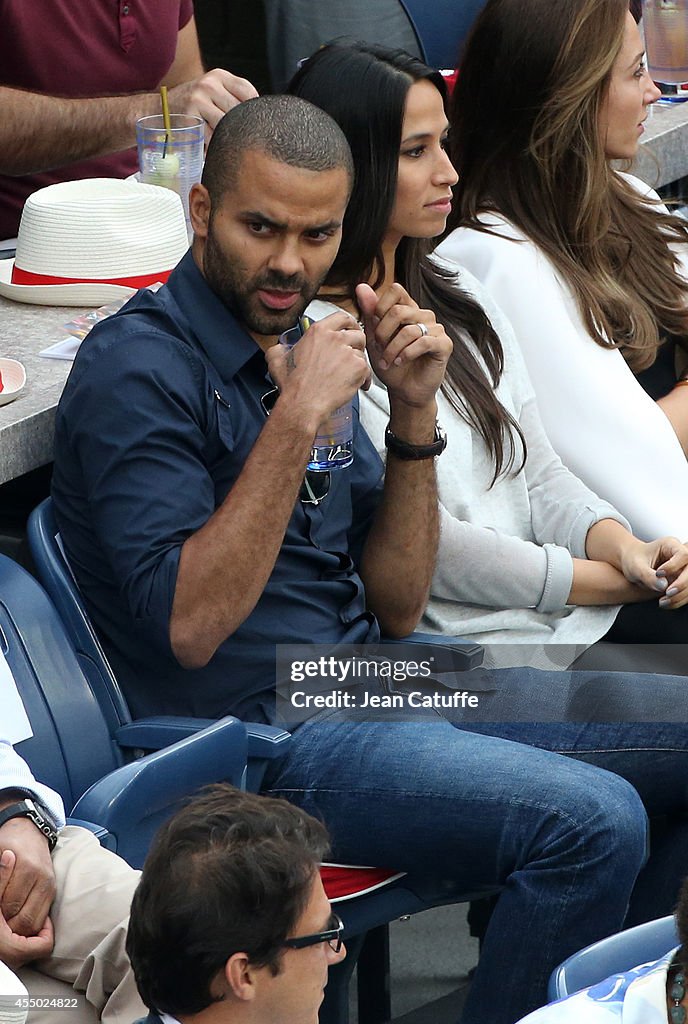 2014 US Open Celebrity Sightings - Day 15