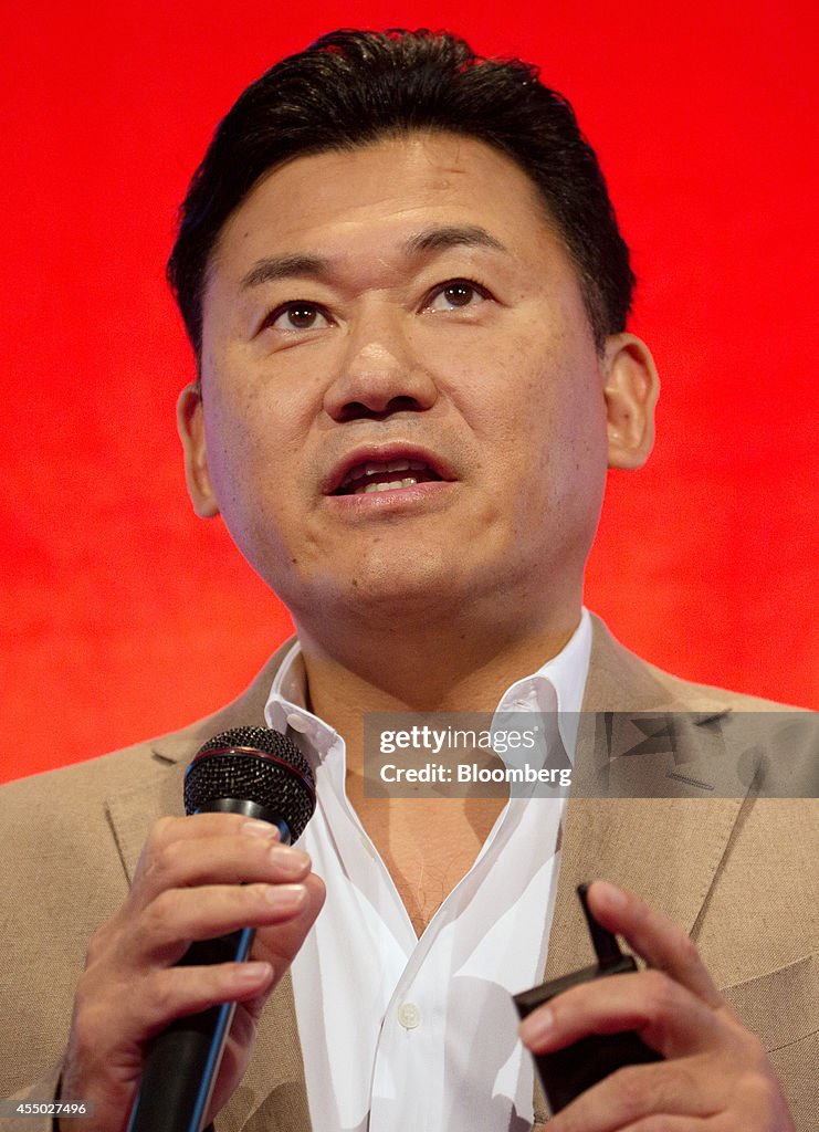 Rakuten Inc. Chairman Hiroshi Mikitani News Conference