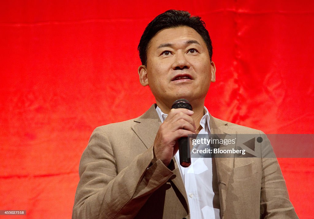 Rakuten Inc. Chairman Hiroshi Mikitani News Conference