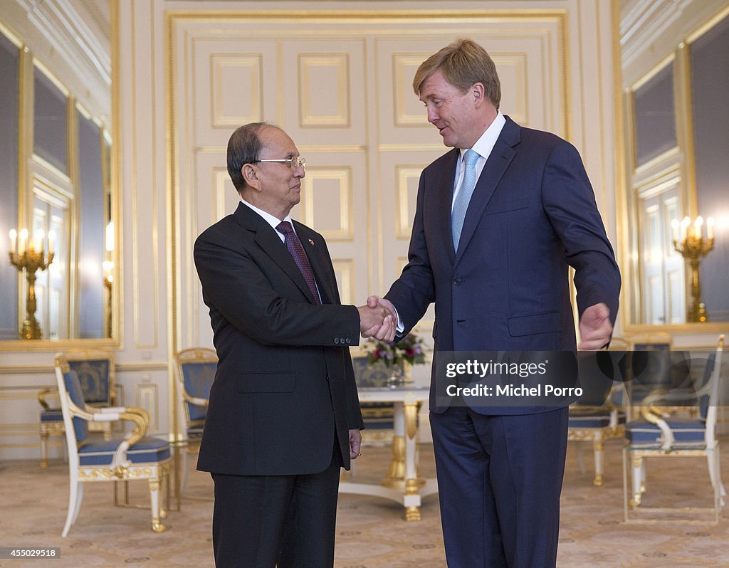 Myanmar President Thein Sein On Two-Day Visit To Holland