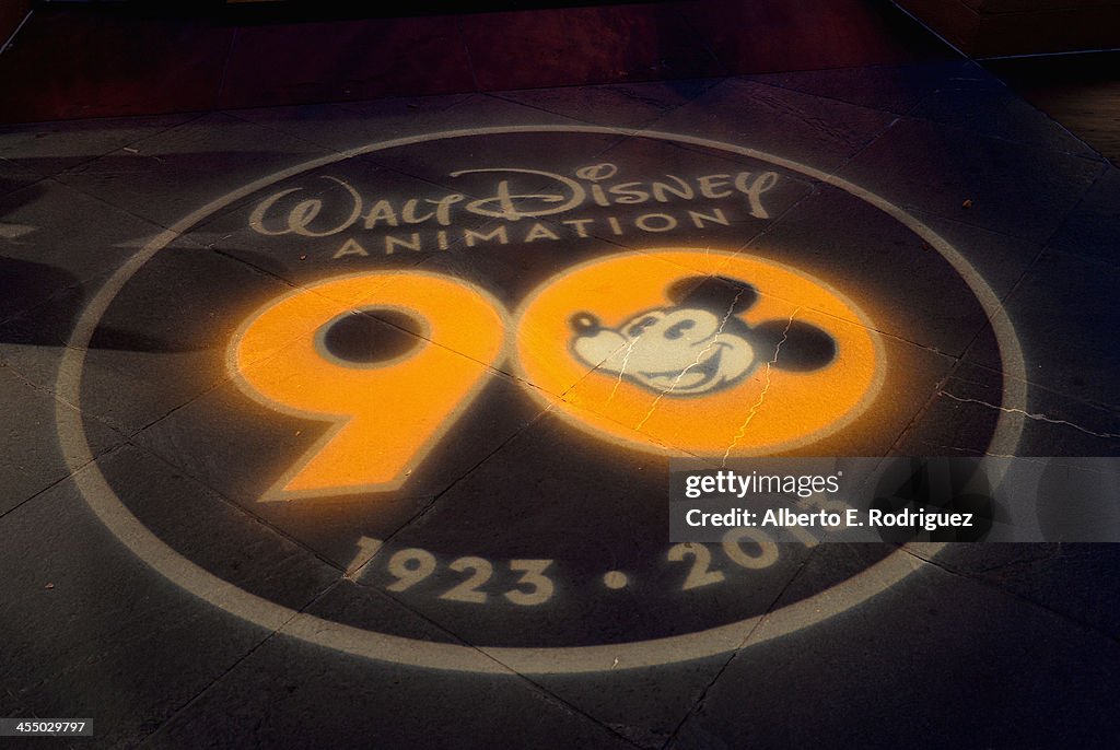 90 Years Of Disney Animation Celebration