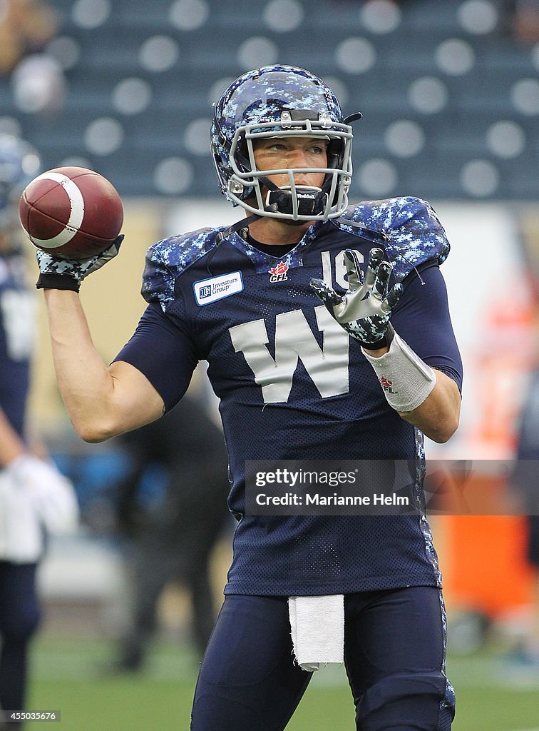 Montreal Alouettes v Winnipeg Blue Bombers