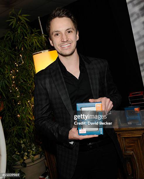 Singer Greg Bates attends the Backstage Creations Celebrity Retreat at the American Country Awards 2013 at the Mandalay Bay Events Center on December...