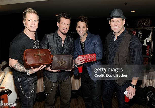 Barry Knox, Josh McSwain, Matt Thomas and Scott Thomas of Parmalee attend the Backstage Creations Celebrity Retreat at the American Country Awards...