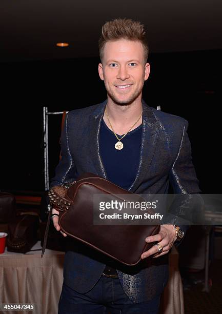 Musician Brian Kelley of Florida Georgia Line attends the Backstage Creations Celebrity Retreat at the American Country Awards 2013at the Mandalay...