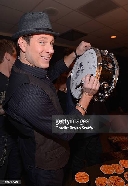 Musician Matt Thomas of Parmalee attends the Backstage Creations Celebrity Retreat at the American Country Awards 2013 at the Mandalay Bay Events...
