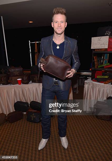Musician Brian Kelley of Florida Georgia Line attends the Backstage Creations Celebrity Retreat at the American Country Awards 2013at the Mandalay...