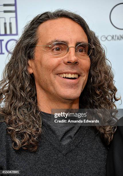 Director Tom Shadyac arrives at the 8th Annual Education Through Music Los Angeles Benefit Gala at the Skirball Cultural Center on December 10, 2013...