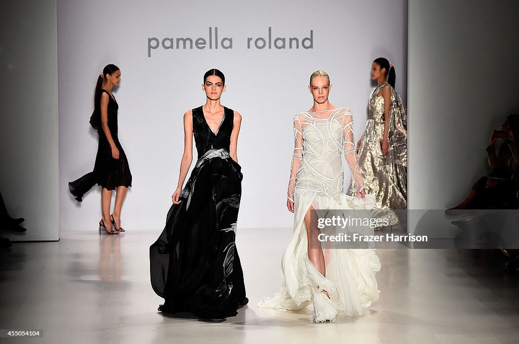 Pamella Roland - Runway - Mercedes-Benz Fashion Week Spring 2015