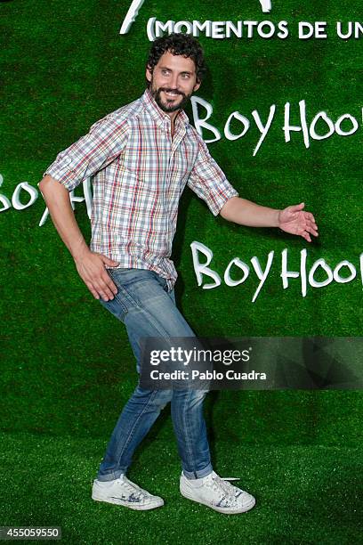 Spanish actor Paco Leon attends 'Boyhood' Premiere on September 9, 2014 in Madrid, Spain.