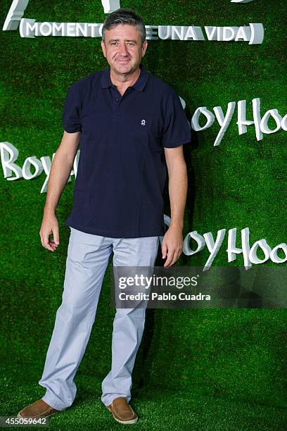 Ramon Aranguena attends 'Boyhood' Premiere on September 9, 2014 in Madrid, Spain.