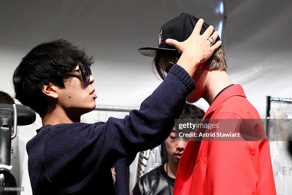 Concept Korea - Backstage - Mercedes-Benz Fashion Week Spring 2015