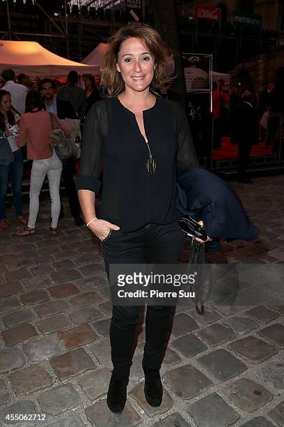 Daniela Lumbroso attends 'Don Giovanni - Opera En Plein Air' at Hotel Des Invalides on September 9, 2014 in Paris, France.