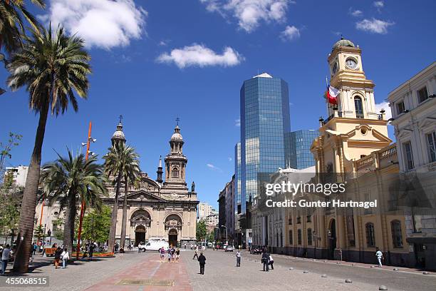 plaza de armas - santiago chile bildbanksfoton och bilder