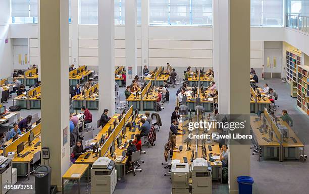 Library at London School of Economics and Political Science in London.