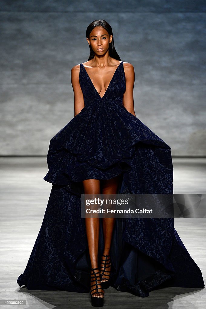 Michael Costello - Runway - Mercedes-Benz Fashion Week Spring 2015