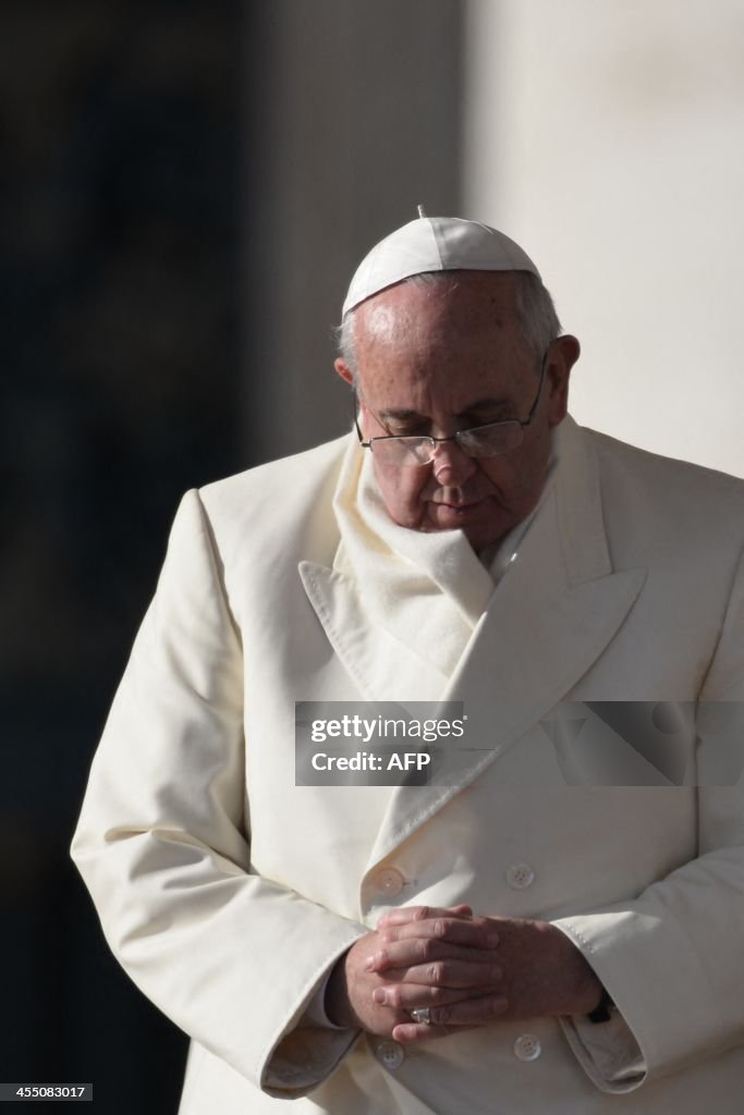 VATICAN-POPE-AUDIENCE