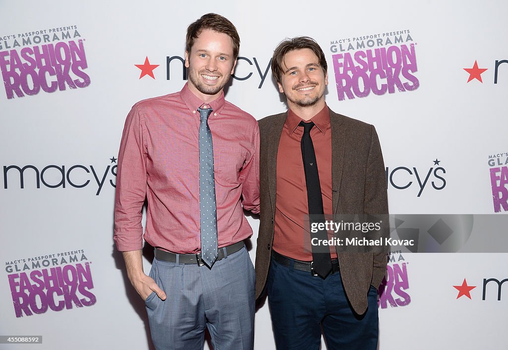 Macy Ritter Actors Tyler Ritter and Jason Ritter attend Glamorama