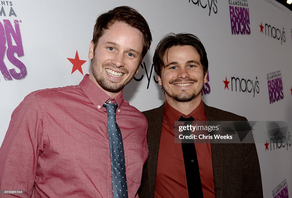 Macy Ritter Actors Tyler Ritter and Jason Ritter attend Glamorama