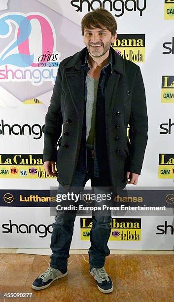 Fernando Tejero attends Shangay Magazine 20th Anniversary on December 10, 2013 in Madrid, Spain.