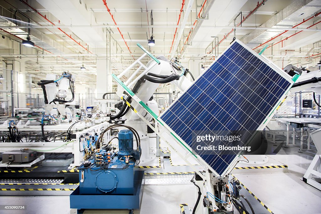 REC Solar ASA Chief Executive Officer Martin Copper Interview And Tour Of Company's Manufacturing Plant